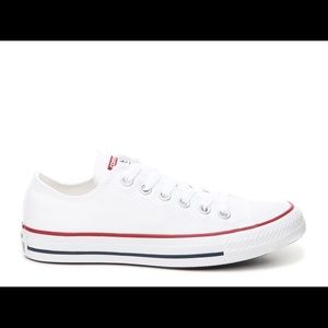 White chuck taylor all star converse sneakers